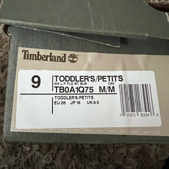 Toddlers timberland boots in excellent condition worn only once. - Picture 1 of 6